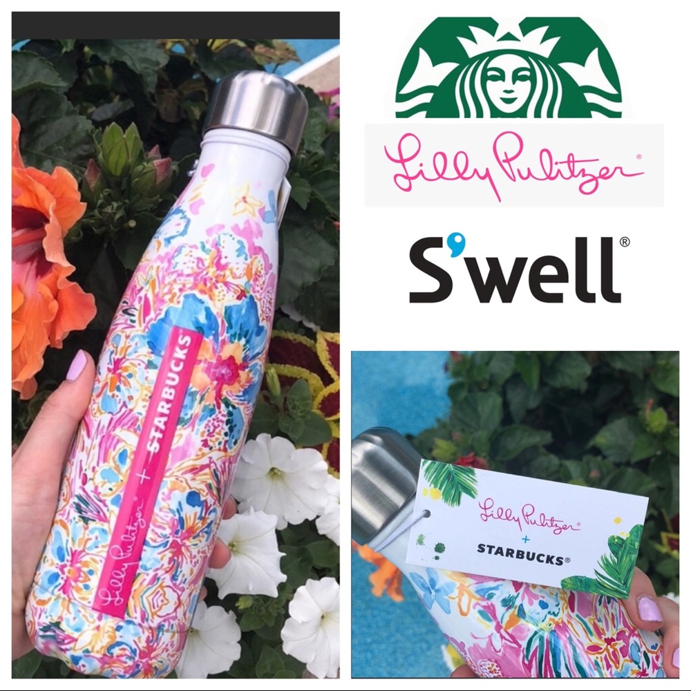 Lilly Pulitzer Starbucks Swell water bottle